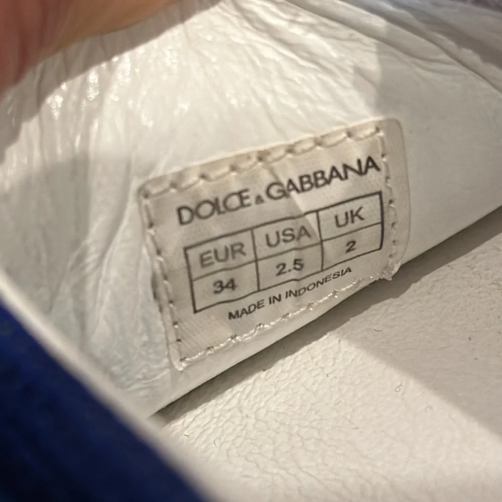 Dolce & Gabbana Kids Sneakers Size 2.5‎